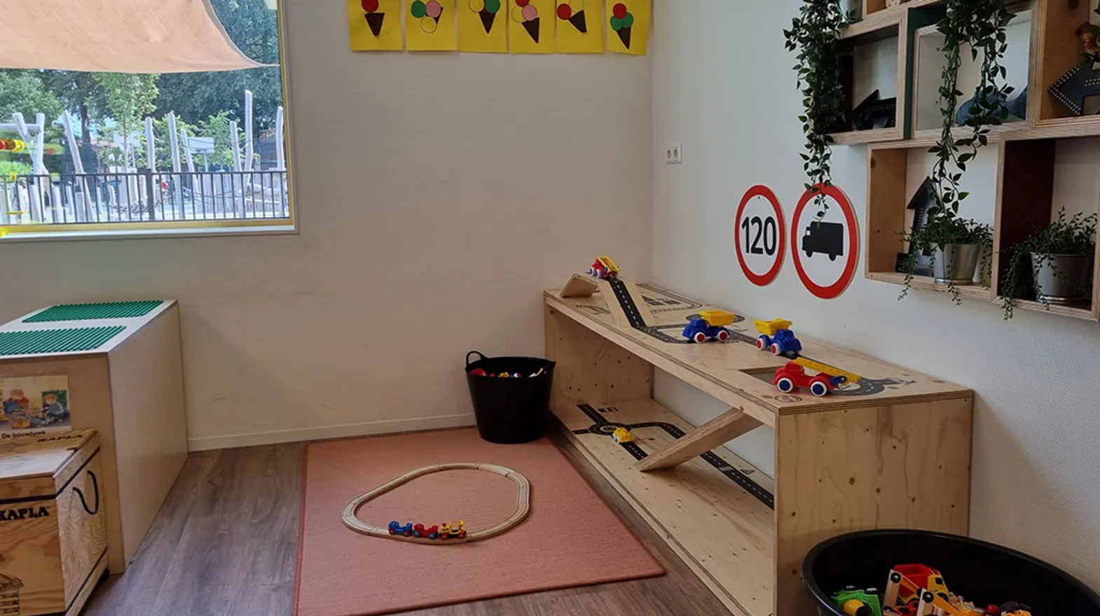 Speelhoek bij Peuteropvang Luchtballon Utrecht van kinderopvang Kind&co ludens