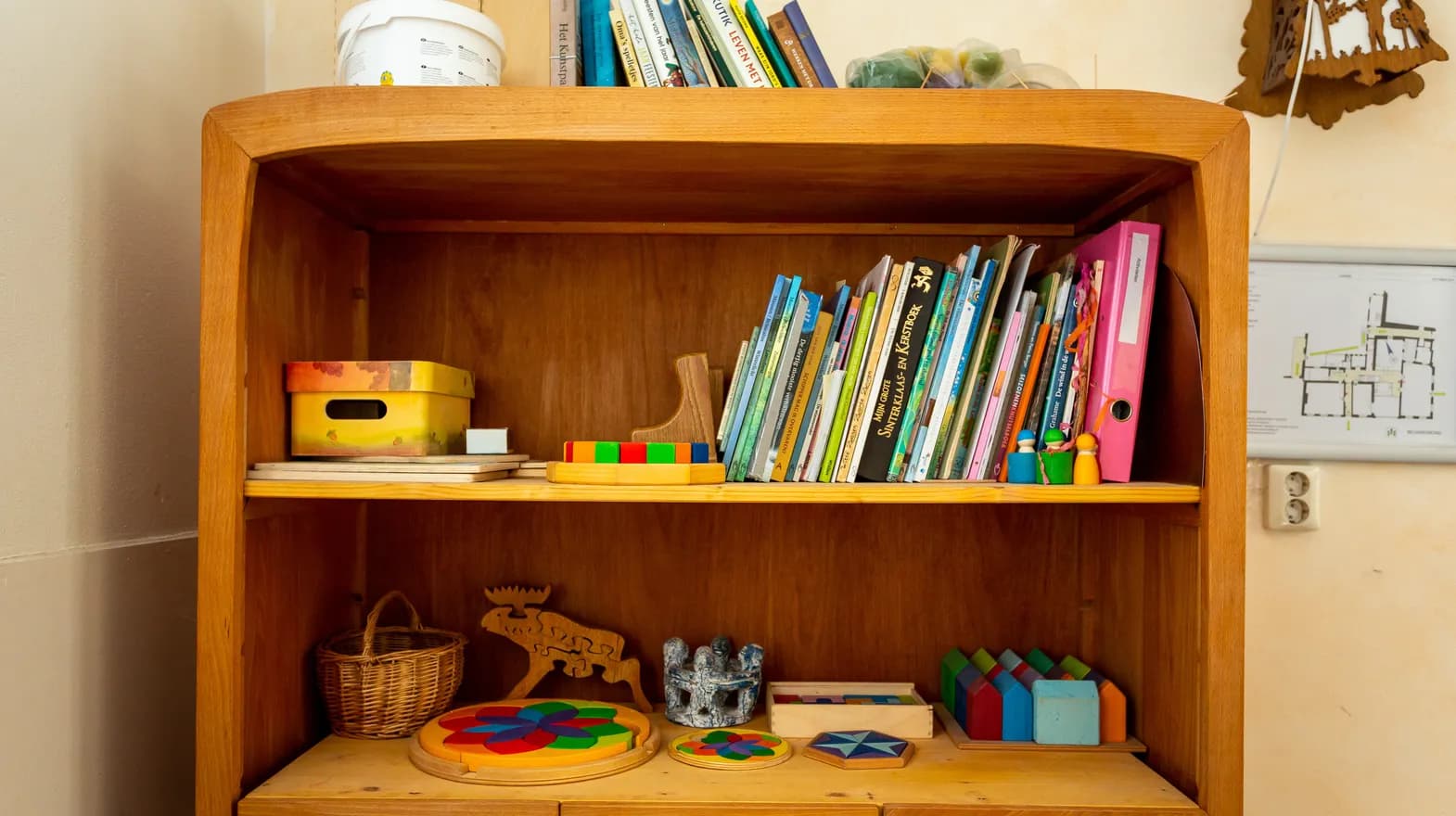 De spelletjeskast bij peuteropvang Marijntje, Kind&co ludens