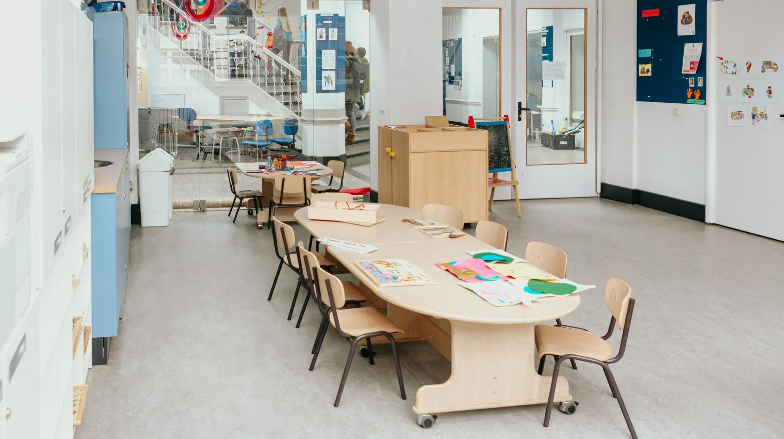 De groepsruimte van peuteropvang Pino, kinderopvang Kind&co Ludens