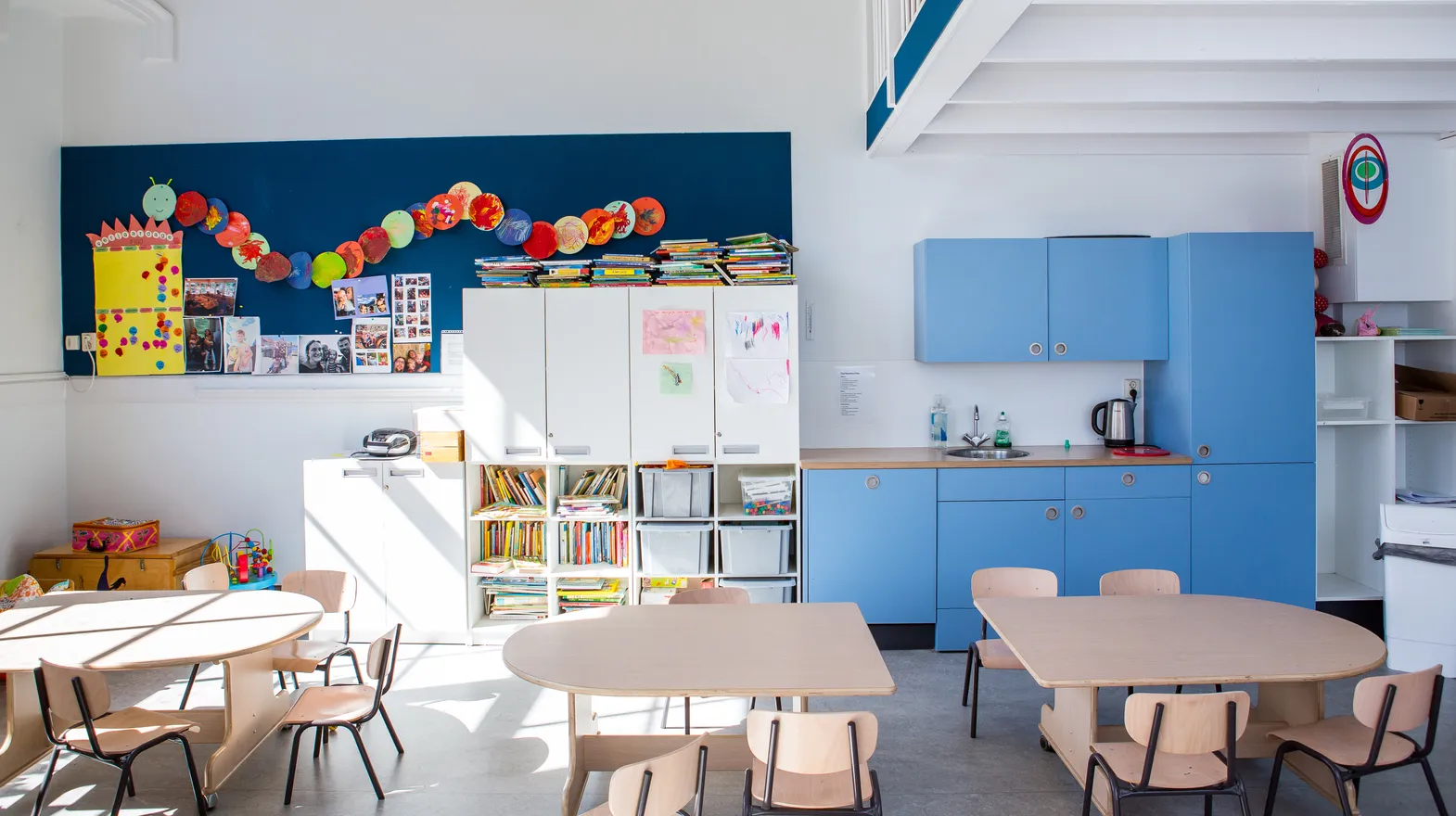 Groepsruimte van BSO Utrecht Koekoek bij kinderopvang Kind&co ludens