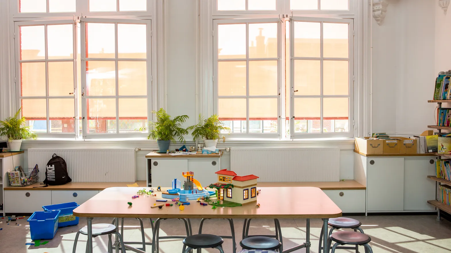 Groepsruimte bij BSO Utrecht Koekoek van kinderopvang Kind&co ludens