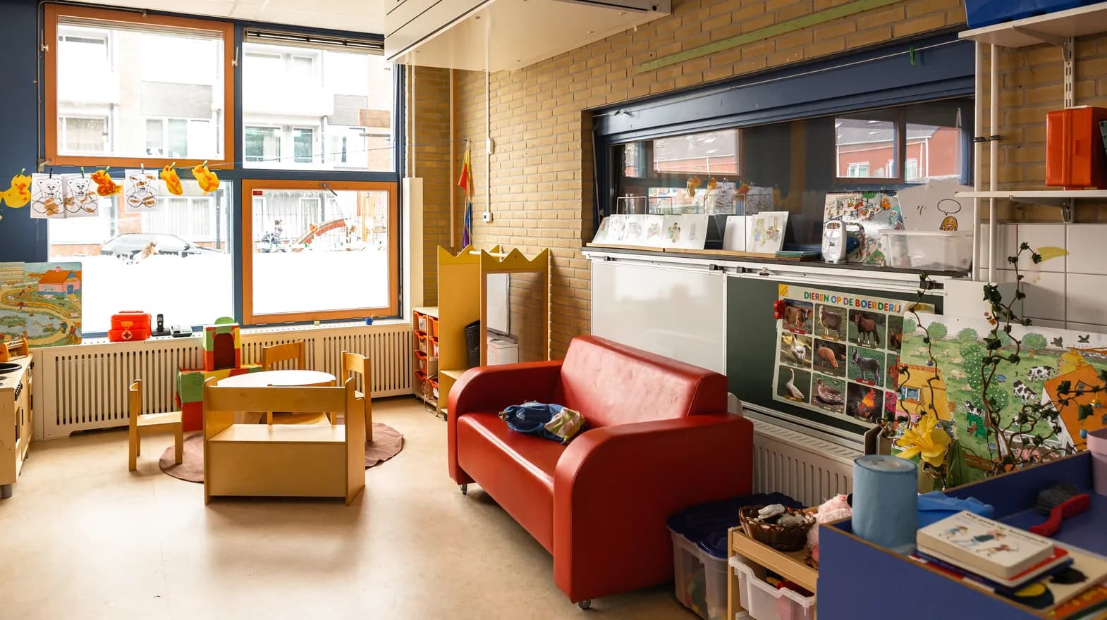 Groepsruimte bij Peuteropvang De Cirkel Utrecht van kinderopvang Kind&co ludens