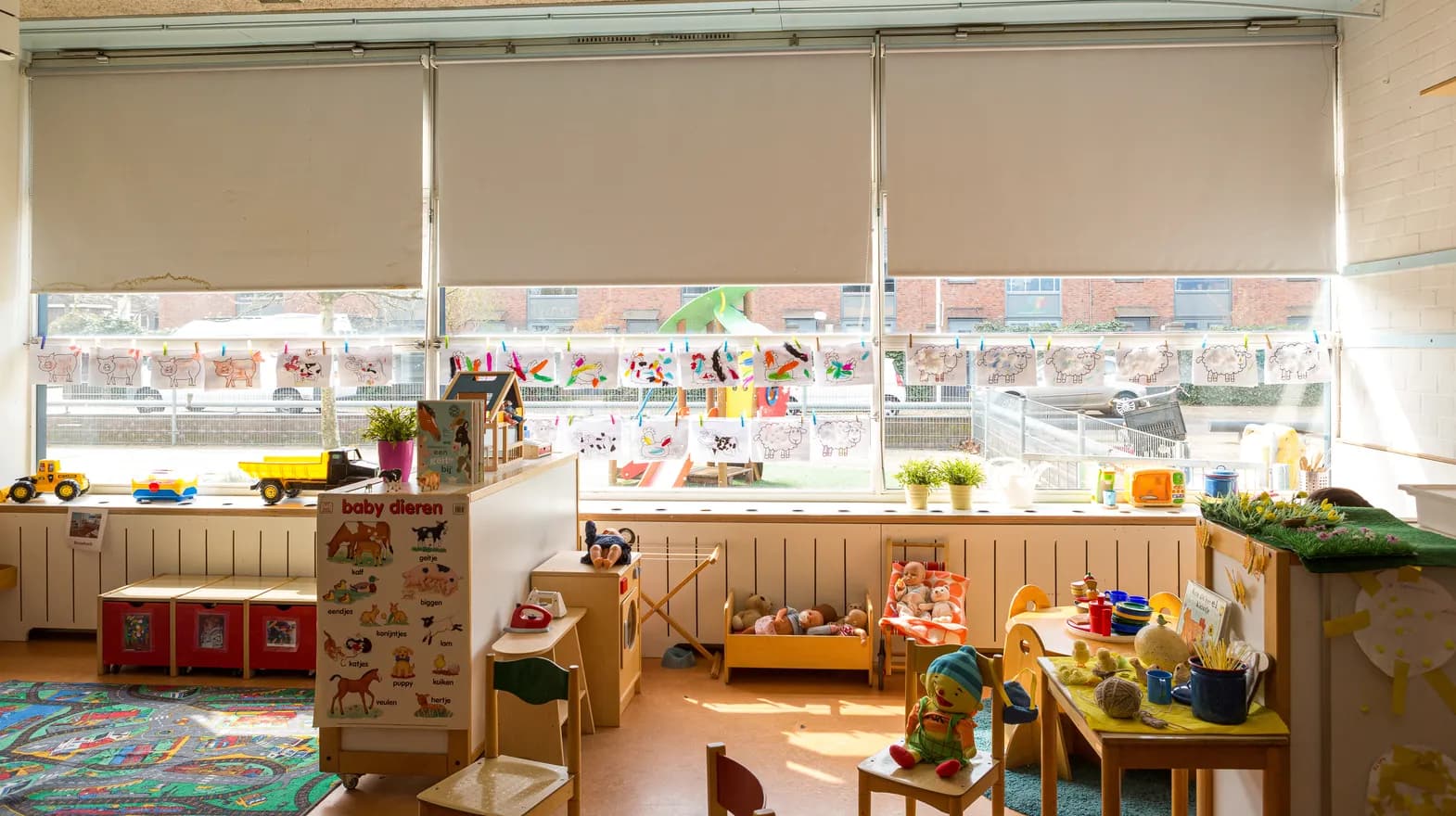 Groepsruimte bij Peuteropvang Kleine Poort Utrecht van kinderopvang Kind&co ludens