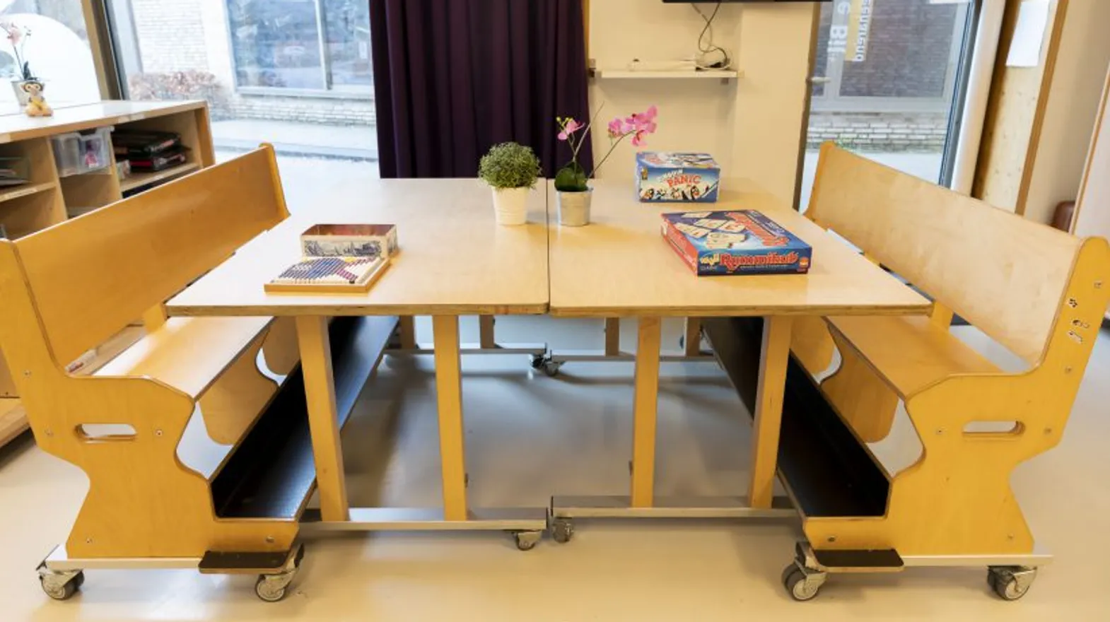 De groepsruimte bij BSO Steenarend Bilthoven van kinderopvang Kind&co ludens