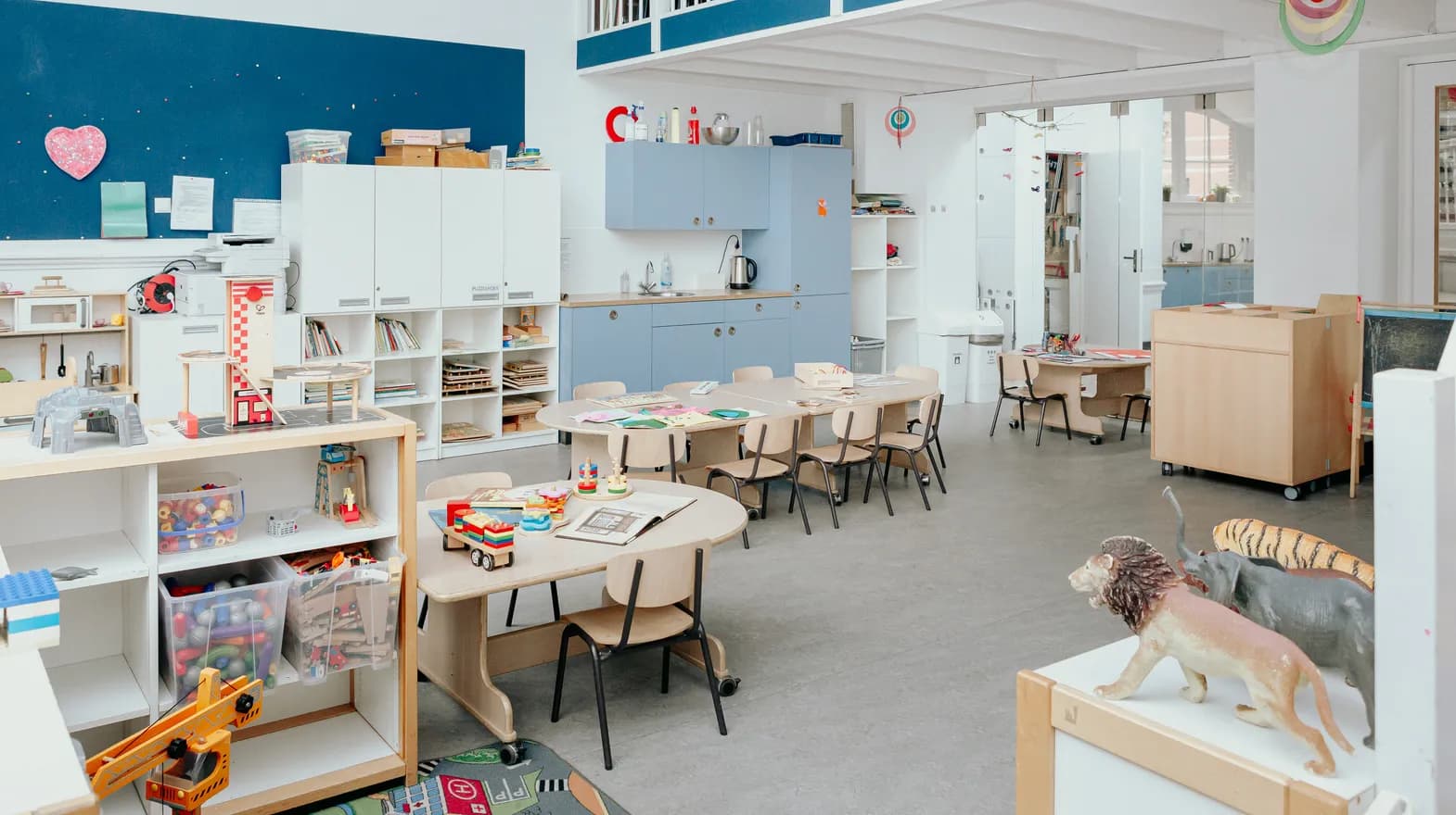 De groepsruimte van peuteropvang Pino, Kind&co Ludens