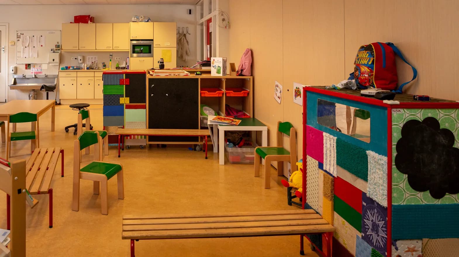 De groepsruimte bij Peuteropvang Het Margrietje Utrecht van kinderopvang Kind&co ludens