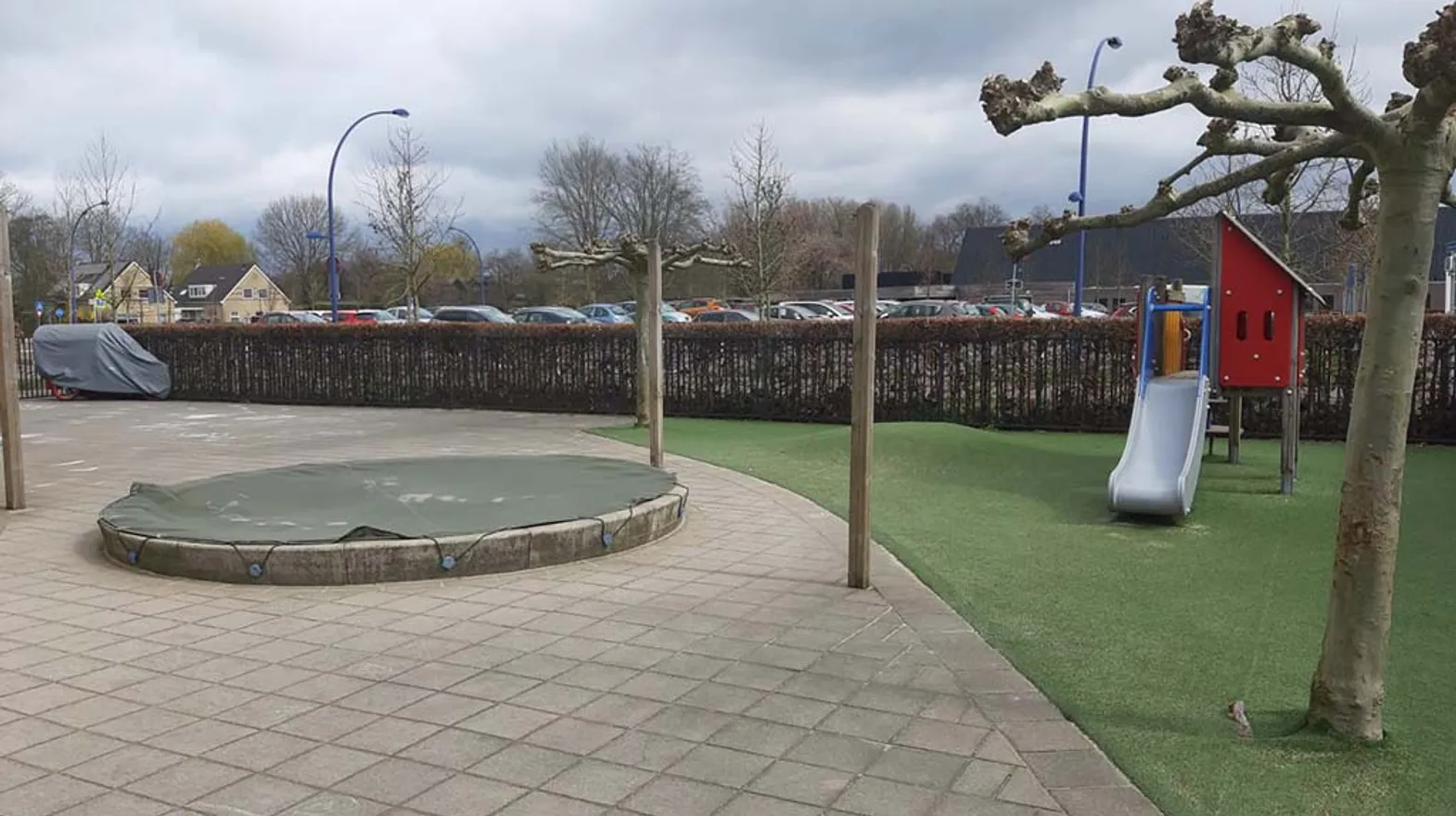 Buitenruimte bij peuteropvang Grutje in Odijk van kinderopvang Kind&co ludens