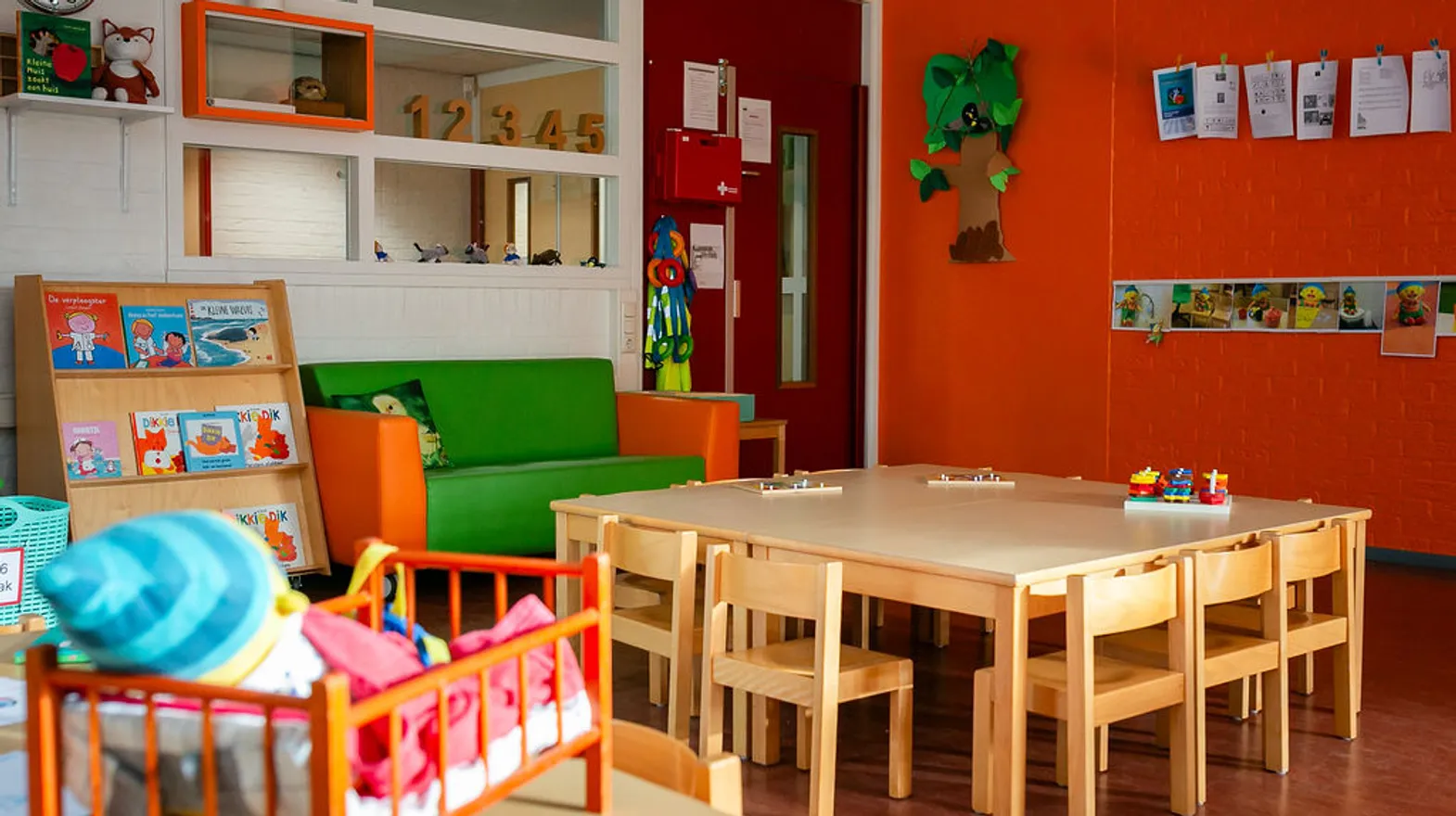 Groepsruimte bij Peuteropvang Houten Plantage van kinderopvang Kind&co ludens