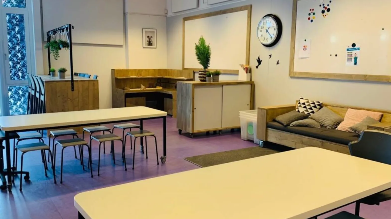 De groepsruimte van buitenschoolse opvang Schateiland, Kind&co ludens