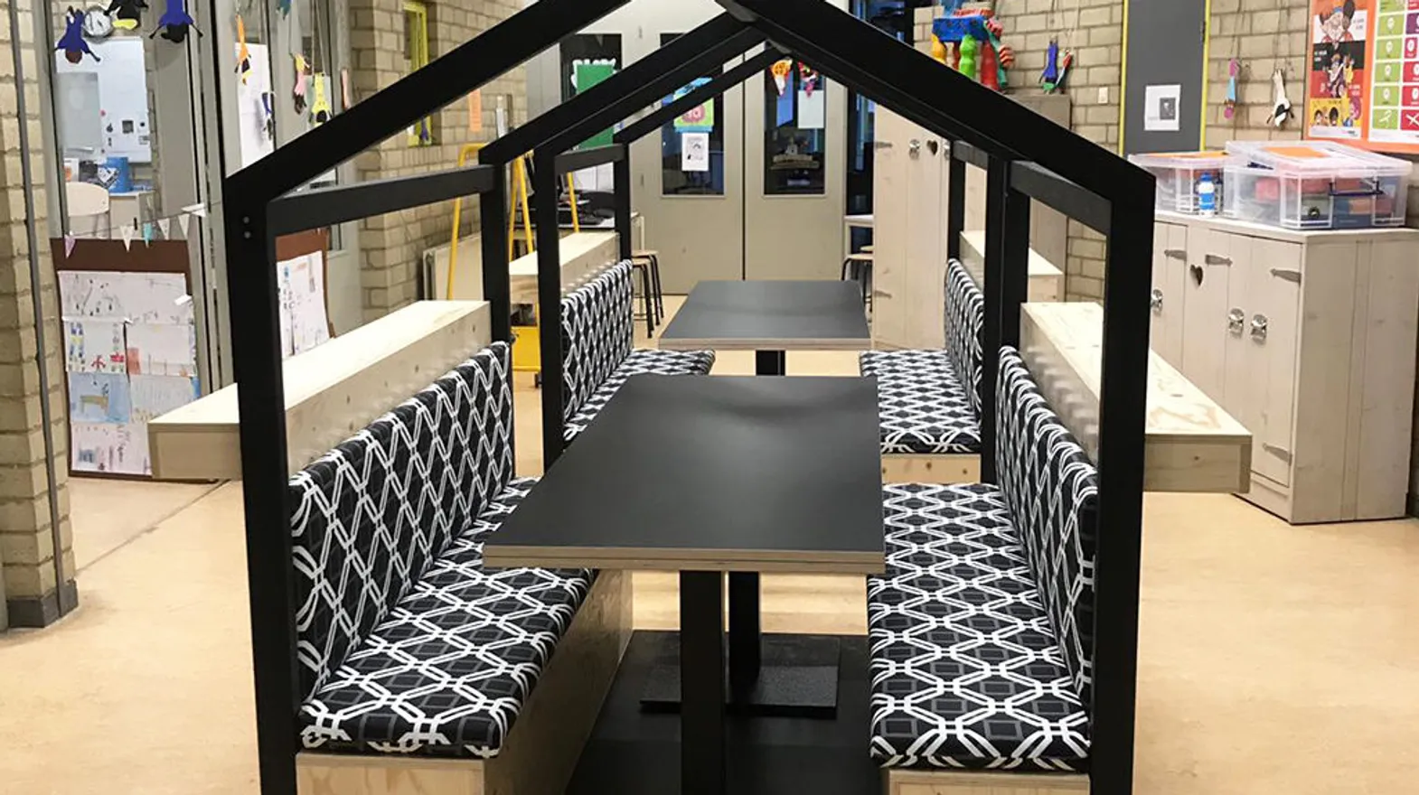 Groepsruimte bij BSO Zeist Damiaan van kinderopvang Kind&co ludens