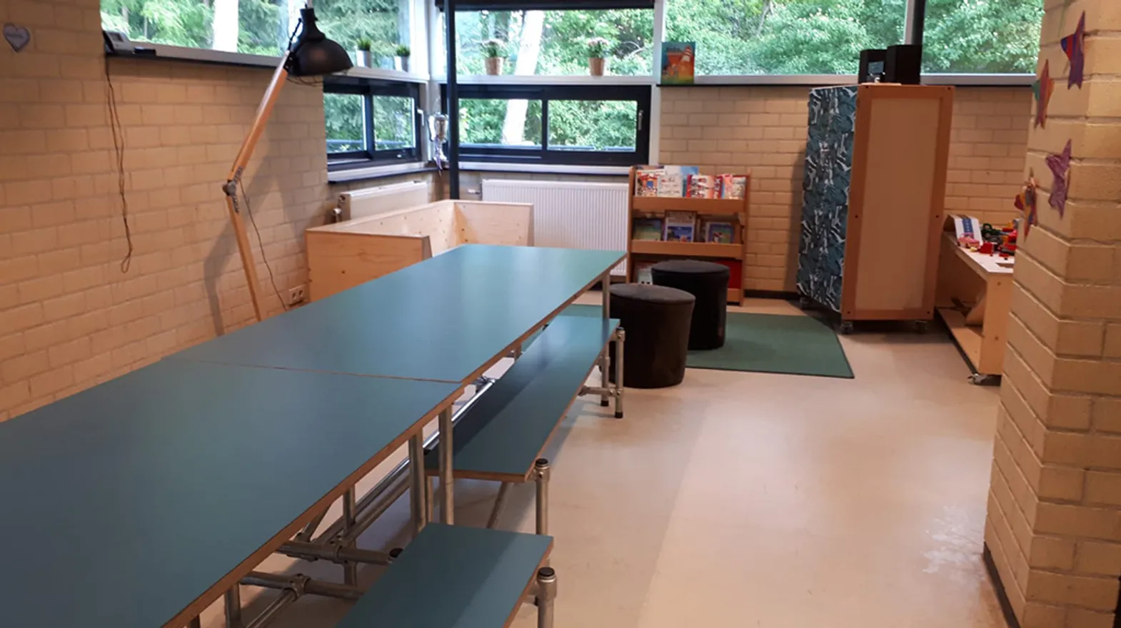 Groepsruimte bij BSO Spelonk Den Dolder van kinderopvang Kind&co ludens