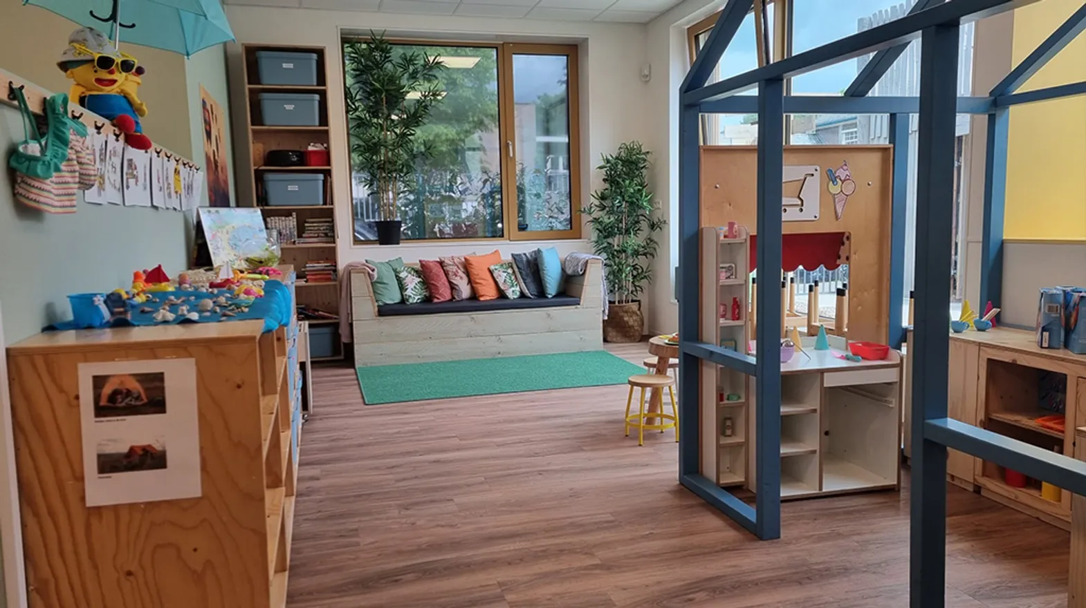 Groepsruimte van Peuteropvang Luchtballon Utrecht bij kinderopvang Kind&co ludens