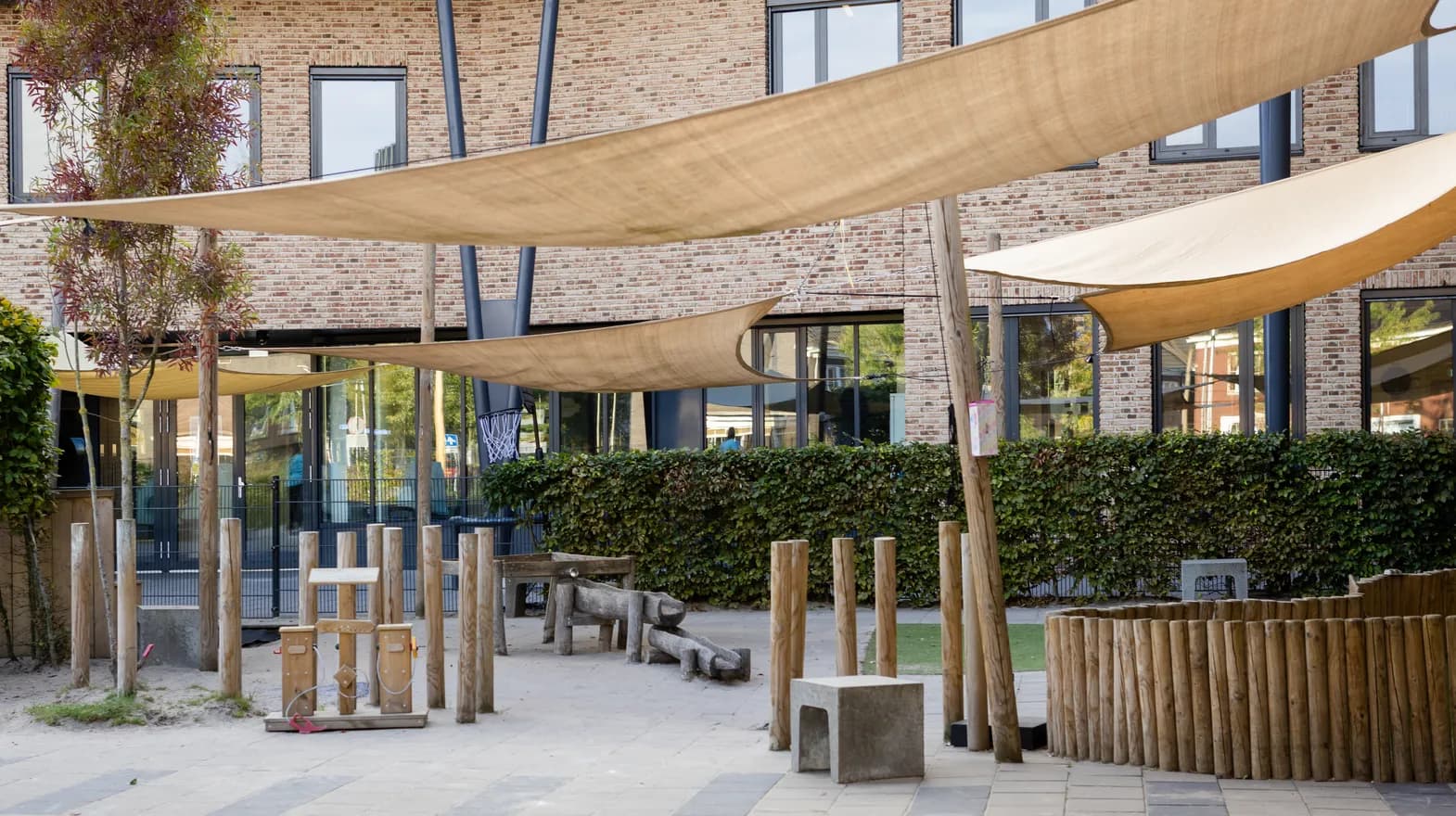 Buitenruimte KDV Haarzicht Vleuten Kind&co ludens