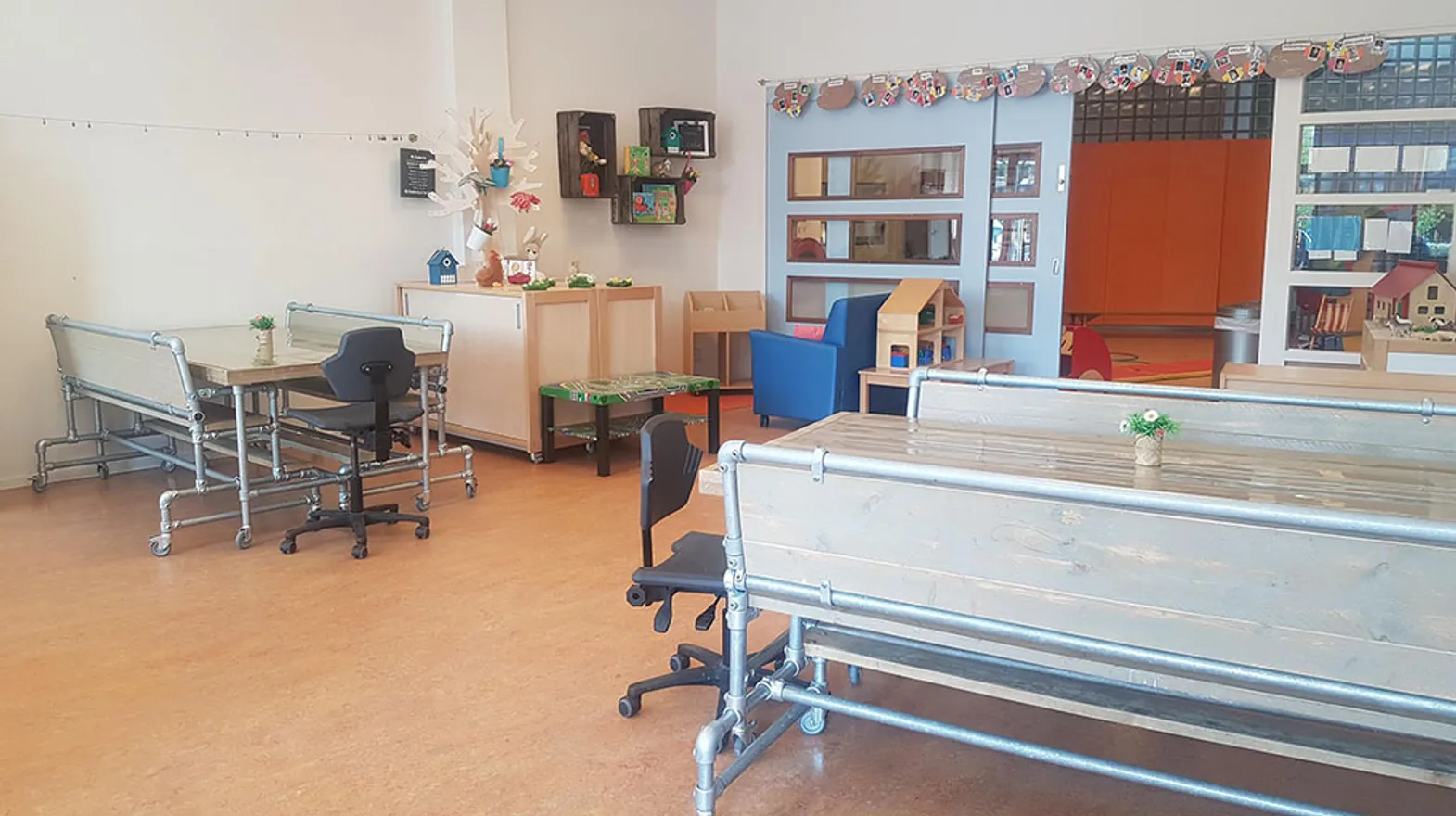 Groepsruimte bij Peuteropvang Woerden Kloddertje van kinderopvang Kind&co ludens