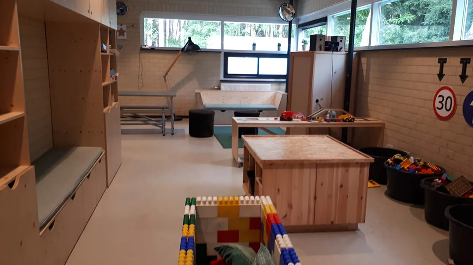 Groepsruimte bij BSO Spelonk Den Dolder van kinderopvang Kind&co ludens