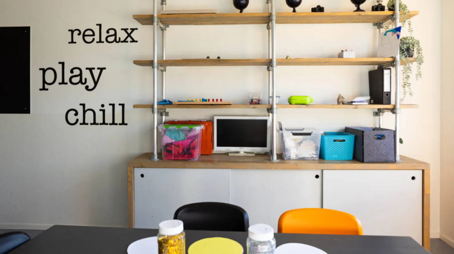 De groepsruimte van buitenschoolse opvang Moordrecht bij kinderopvang Kind&co Ludens