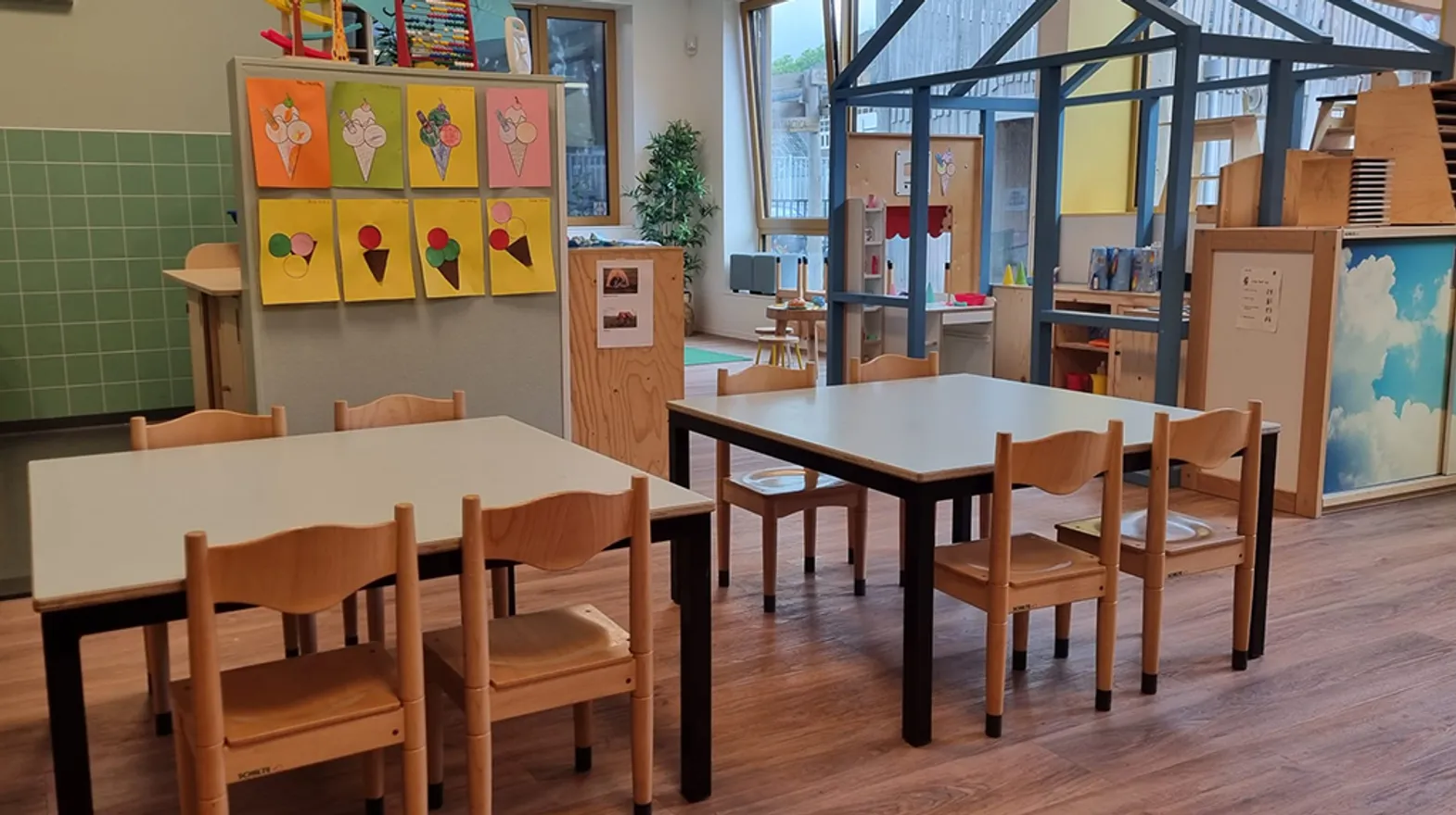 Groepsruimte van Peuteropvang Luchtballon Utrecht bij kinderopvang Kind&co ludens