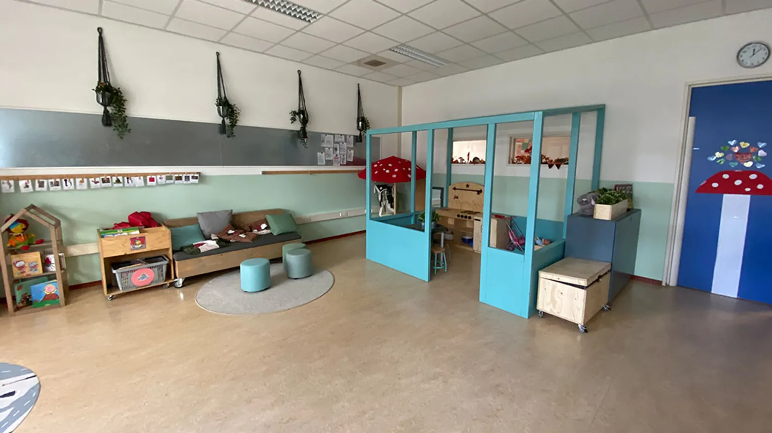 Grote speelruimte bij Peuteropvang Gouda Bijenkorf van kinderopvang Kind&co ludens