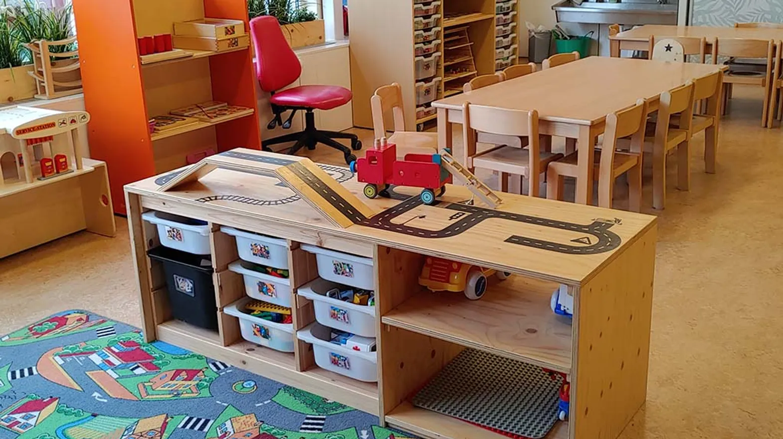 Groepsruimte bij Peuteropvang Schalkwijk van kinderopvang Kind&co ludens