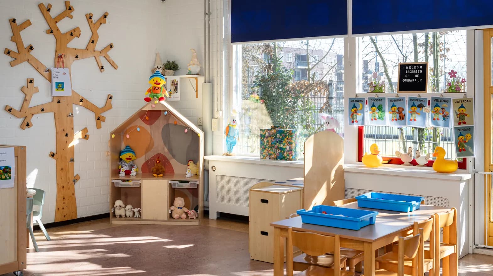 Binnenruimte van Peuteropvang Goudrakkers, Kind&co ludens