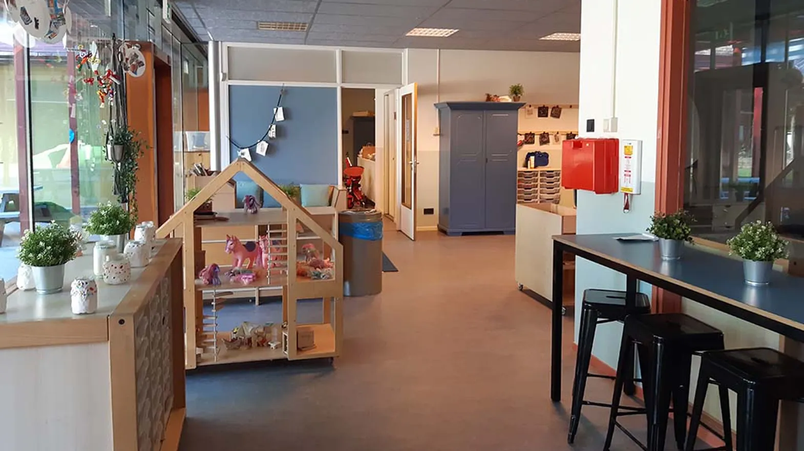 Groepsruimte van BSO Zeist Heldenhonk bij kinderopvang Kind&co ludens