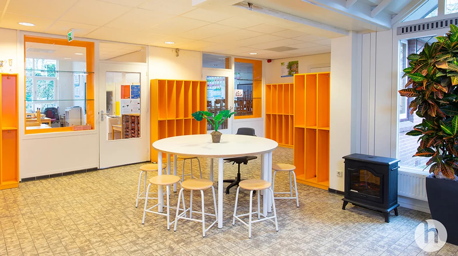 De groepsruimte bij buitenschoolse opvang St.Bonifatius, Kind&co Ludens