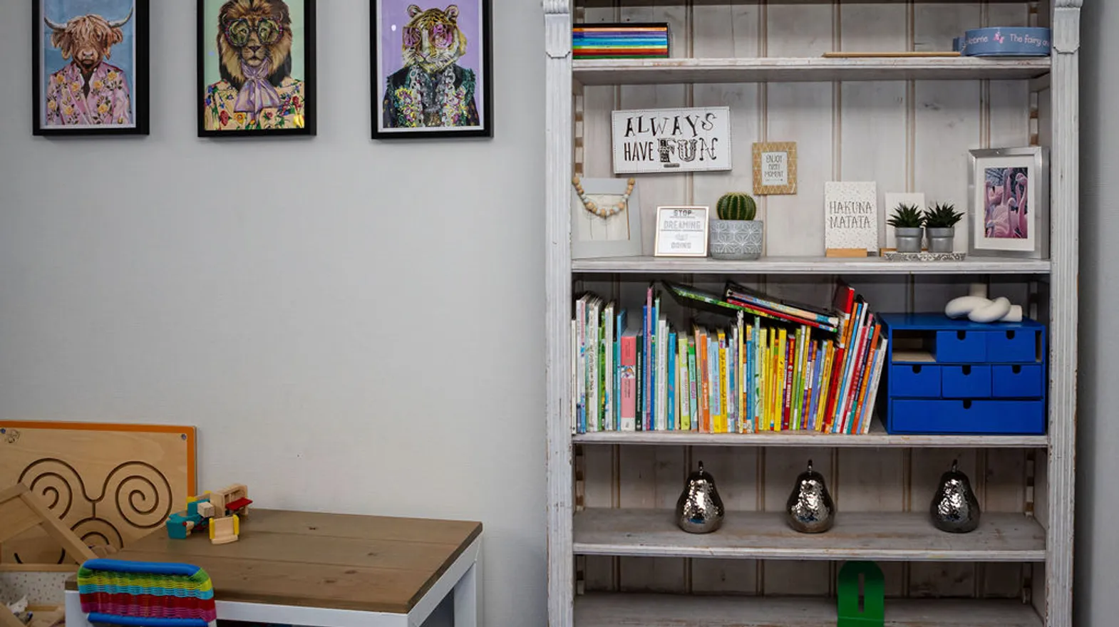 De groepsruimte van buitenschoolse opvang Villa Kakelbont bij kinderopvang Kind&co Ludens
