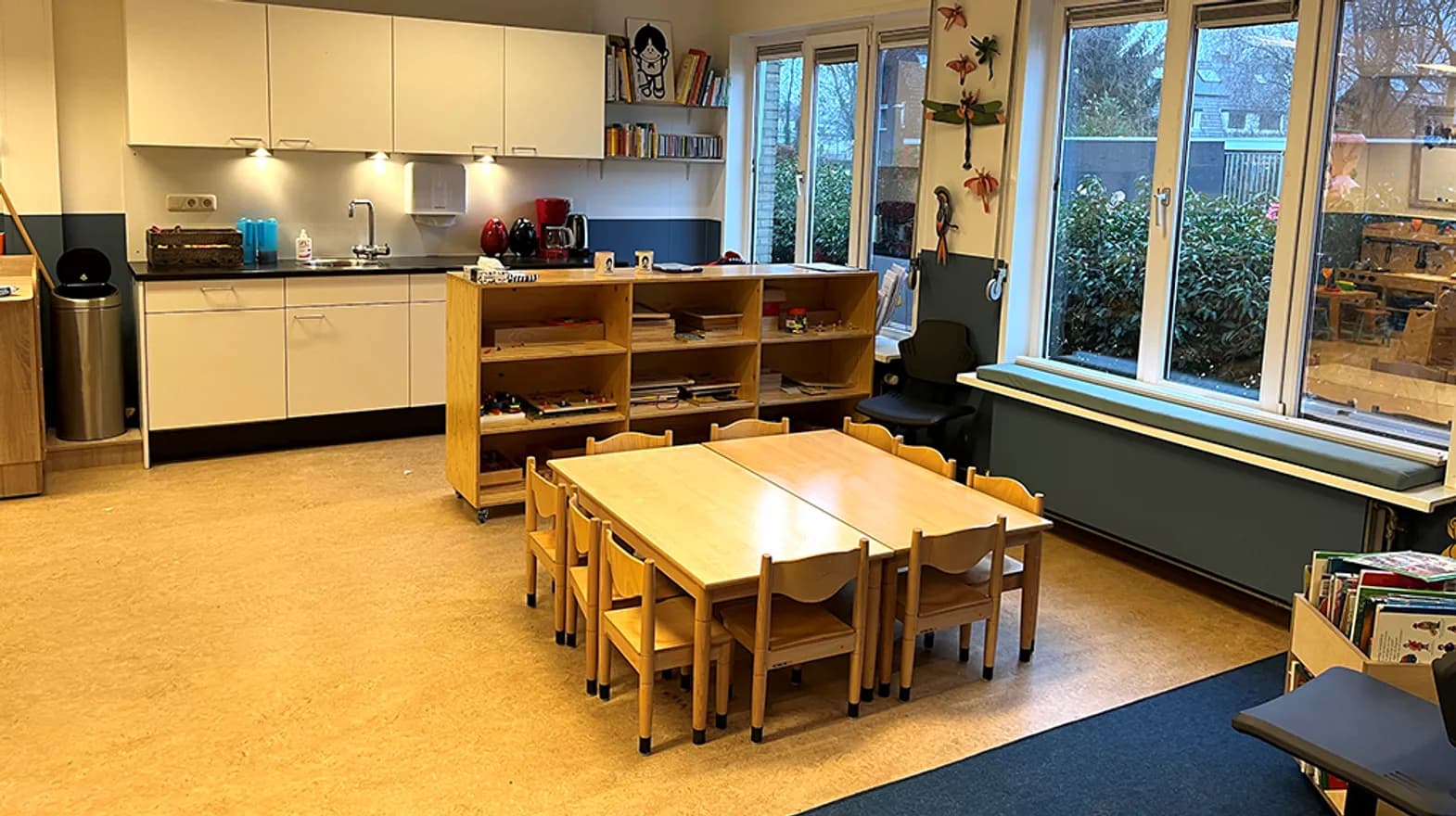 Groepsruimte bij Peuteropvang t Opstapje Maarssen van kinderopvang Kind&co ludens