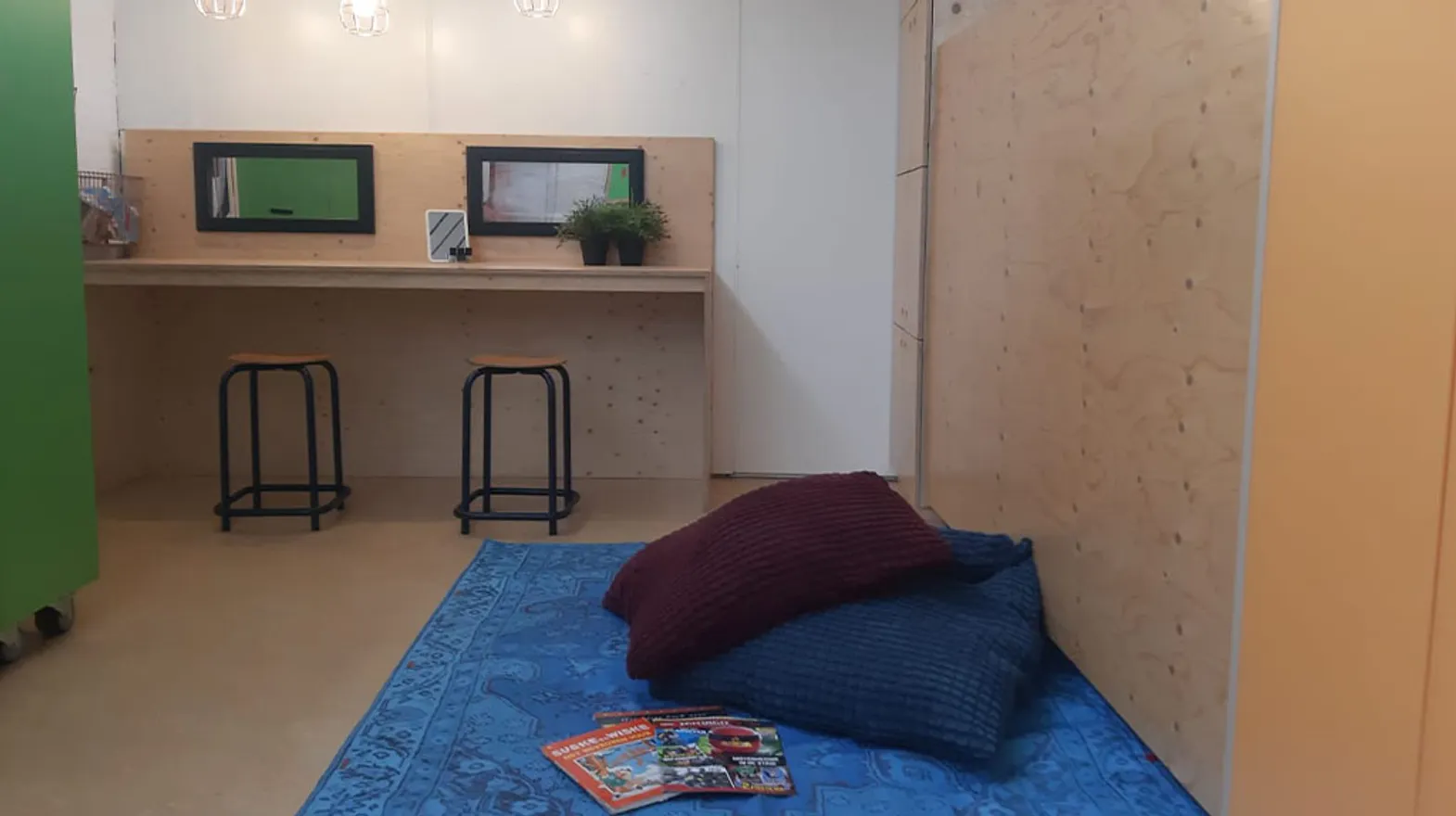De rustruimte van buitenschoolse opvang De Breeeje, Kind&co ludens