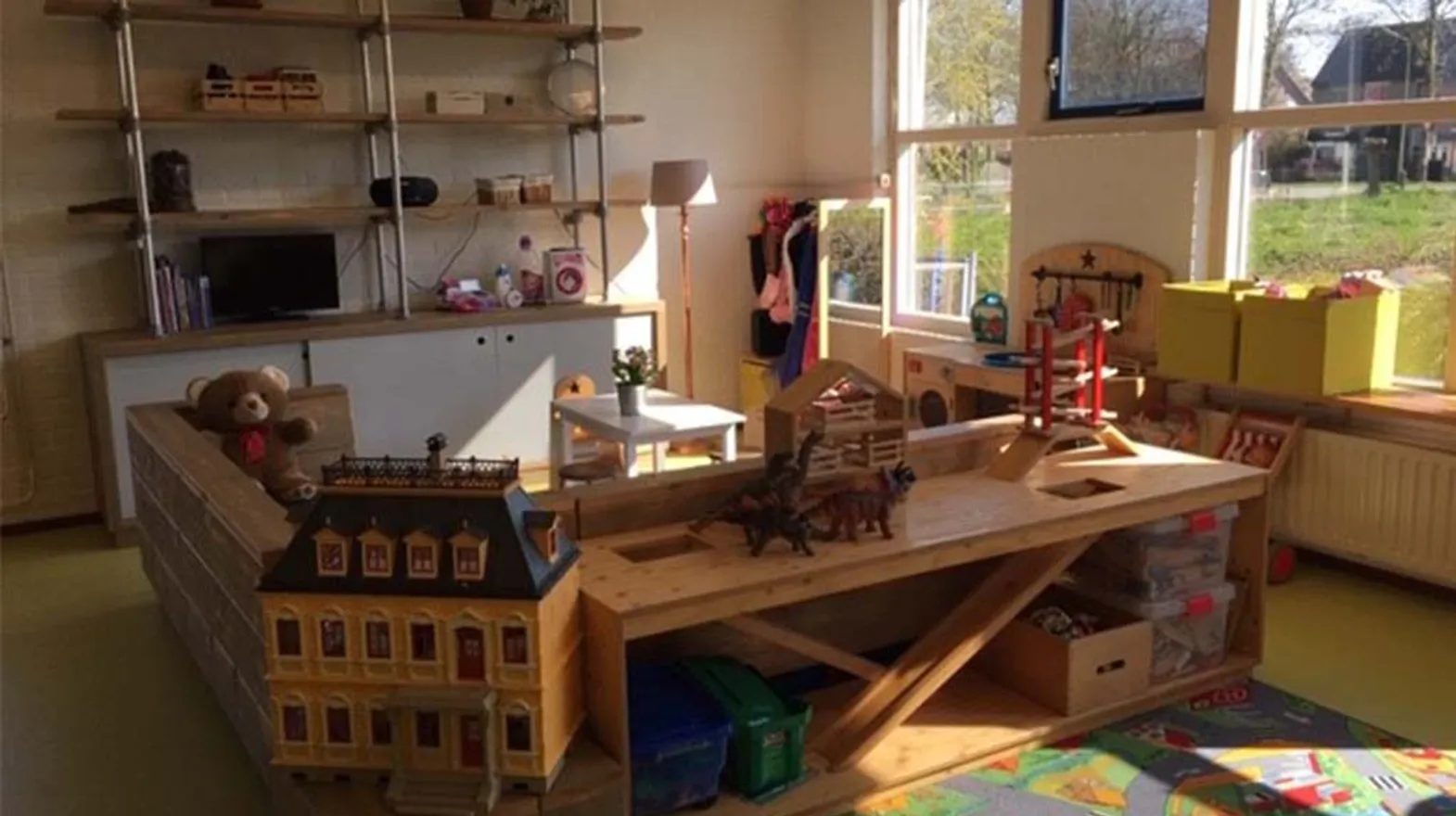 De huishoek van buitenschoolse opvang Kids en co, Kind&co ludens