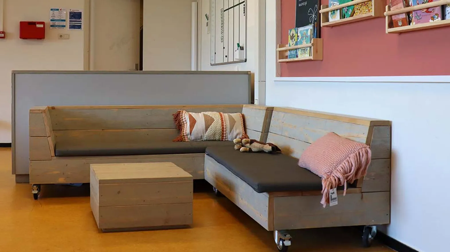 De chill hoek bij buitenschoolse opvang Stepping Stones, Kind&co Ludens