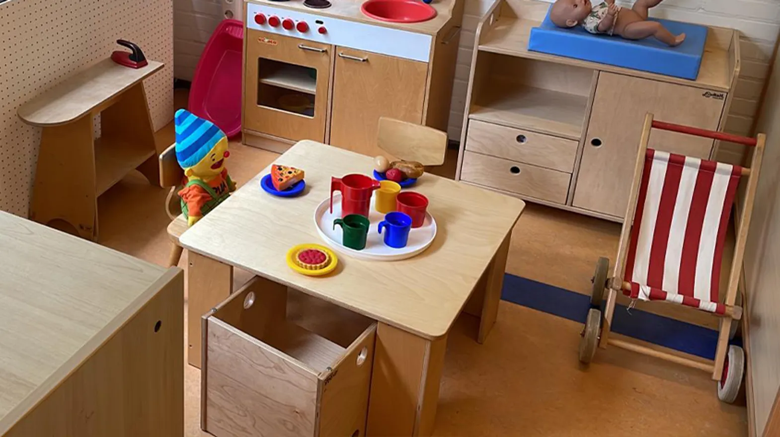 Speelhoek bij Peuteropvang Woerden Peuterkwartier van kinderopvang Kind&co ludens