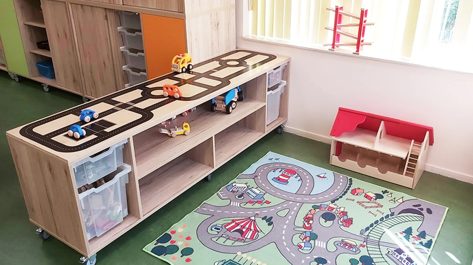 Speelhoek bij Peuteropvang Bodegraven Speel- en Werkhoeve van kinderopvang Kind&co ludens
