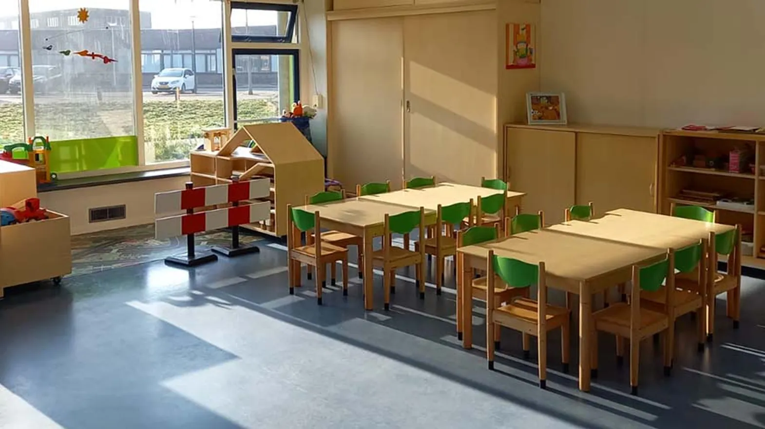 Groepsruimte bij Peuteropvang Houten Fontein van kinderopvang Kind&co ludens