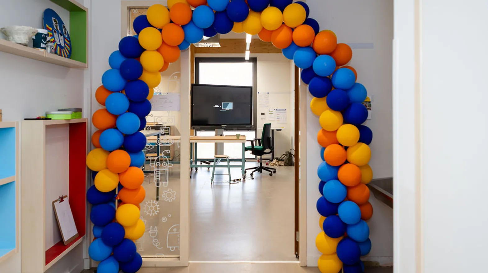 Binnenruimte van BSO Kersenbende, Kind&co ludens