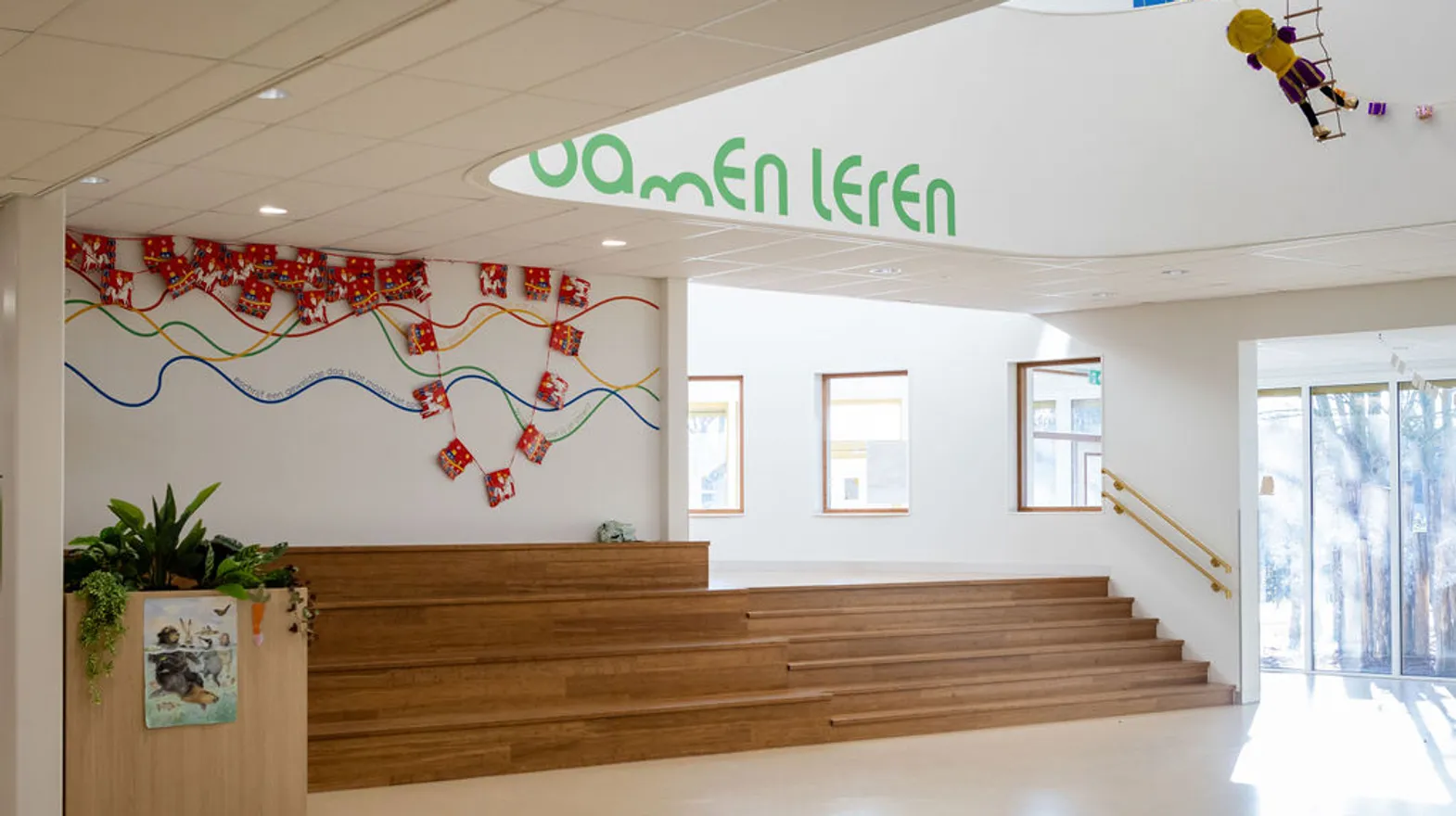 Binnenruimte van BSO Avonturijn in Mijdrecht Kind&co ludens