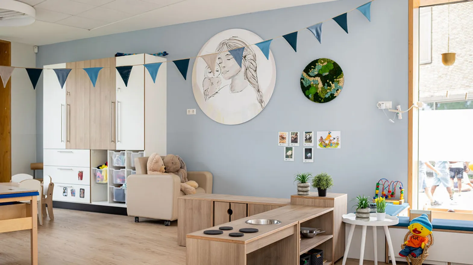 Binnenruimte KDV Steenuiltje Bilthoven Kind&co ludens